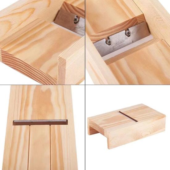 Handmade Soap Planer with Drawer Box Wooden Candles Loaf Soap