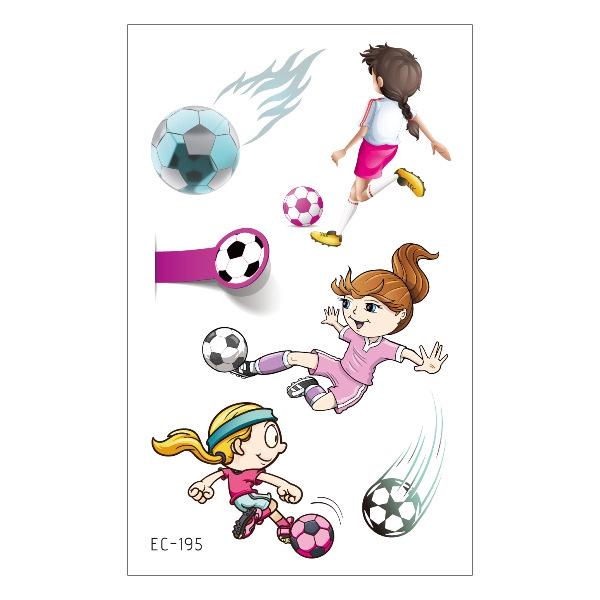 2026 Waterproof Children's World Cup Football Face Tattoo Stickers
