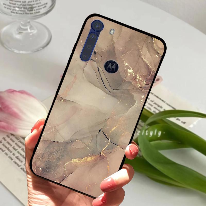 Phone Case For Moto One Fusion Plus Cover Marble Soft Silicone Protective Fundas for Motorola One Fusion Coque TPU Capas Fusion+
