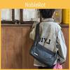 Trendy Korean Style Unisex Kids Canvas Bag With Breathable Nylon Material For Daily Use
