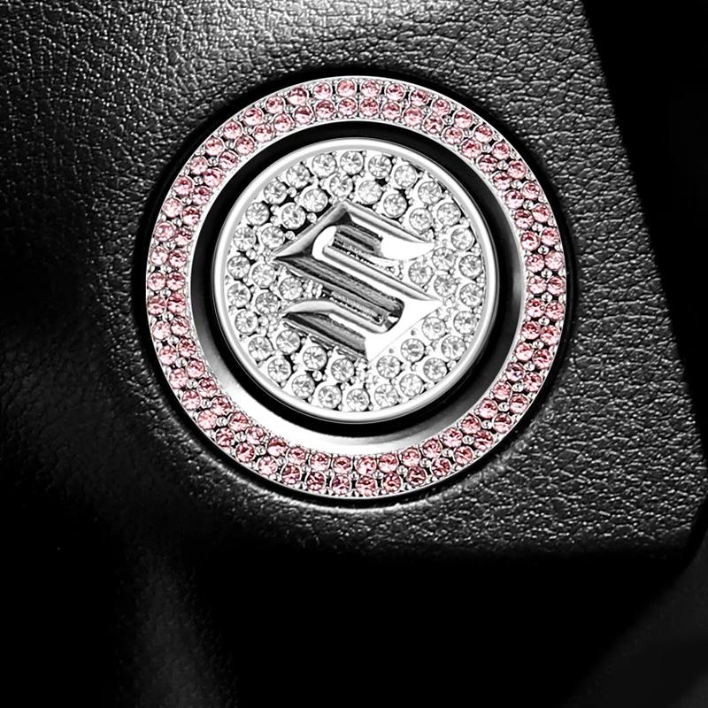

1PC Car Diamond-encrusted Protective Cover Auto Interior Accessories For Suzuki SX4 SWIFT Alto Liane Grand Vitara Jimny S-Cross