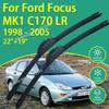 Front Silicone Coating Wipers for Ford Focus MK1 C170 LR Sedan 1998 - 2005 22"+19" Car Wiper Windshield Windscreen Accessories