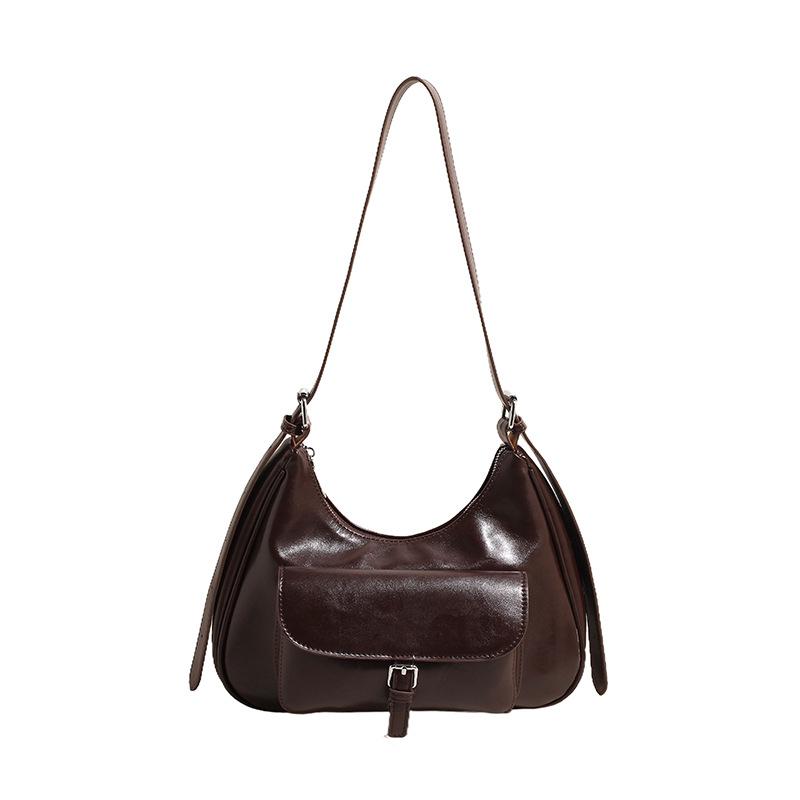New niche bag women's autumn and winter tide fashion large-capacity tote bag casual shoulder crossbody bucket bag