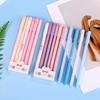 5Pcs Morandi Color Neutral Pen Writing Suitable for Office Work, Brushing Questions, Signing Writing, Diaries, Notes, Student Classroom Prizes, Frie