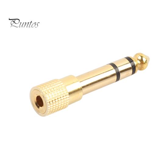 

6,35 мм штекер на 3,5 мм женский разъем для наушников, стереонаушник, аудиоразъем, адаптер