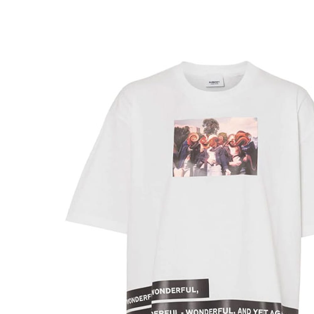 Burberry T Shirts Unisex Crew Neck Moderate 45605261