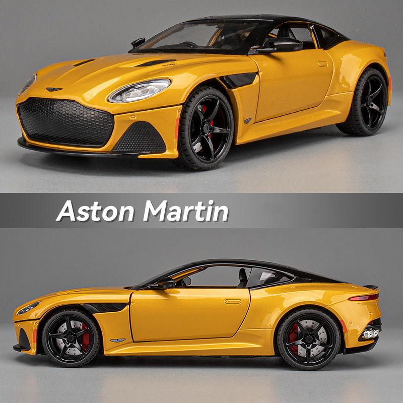 1/24 Scale Aston Martin DBS Luxury Sports Car Alloy Metal Diecast & Toy Vehicle Car Model High Simulation Collect Hobby Ornament Gift
