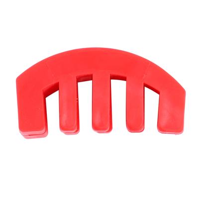Violin Practice Mute Volume Reduction Rubber Violin Practice Mute for Beginner Music Lovers Red