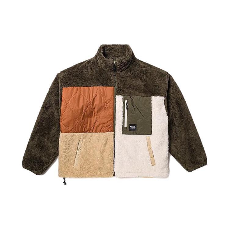 

New Vans Velvet Jackets Women s Army Green VN000F8PKCZ XS