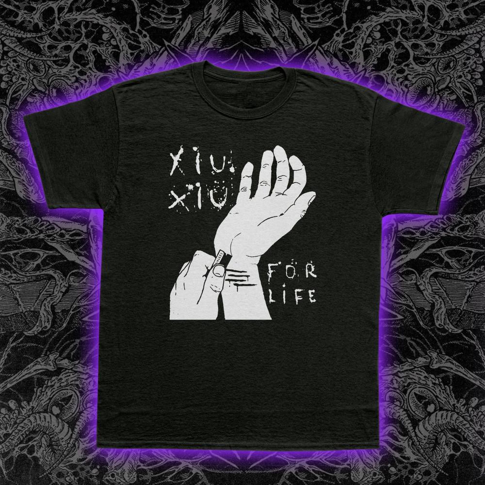 Xiu Xiu For Life T-Shirt Experimental Noise Art Pop Post-Punk Music Tee S-5XL