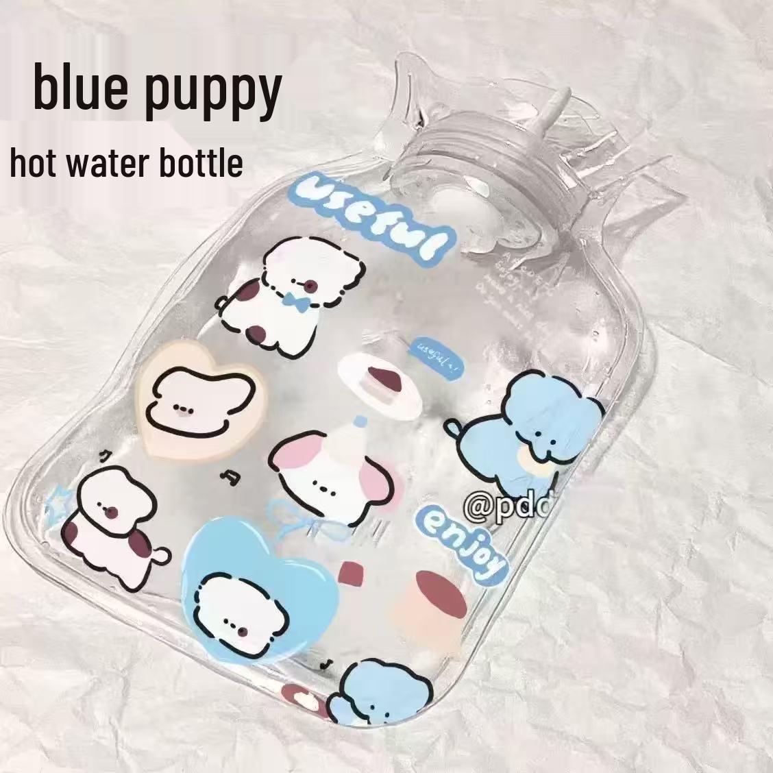 

Cartoon Mini Explosion-Proof Hot Water Bottle – Large Capacity Transparent Hand Warmer for Students 200ml