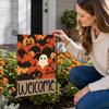 Halloween Garden Flag for Outdoor Yard Decoration, Fall Seasonal Garden Flag