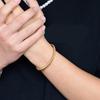 Practical High Polished Spirals Cuff Bracelet Comfortable Everyday Wear With Gifts Pouches Daily Use Casual Wear