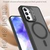 For Samsung Galaxy A15 5G / A15 4G Magnetic Case Foldable Kickstand Matte PC + TPU Phone Cover