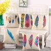 45x45cm Vintage Feather Butterfly Printed Cushion Cover Home Living Room Chair Seat Sofa Decoration
