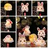 Good Luck Lantern DIY Materials Handmade Mid-Autumn Lamp Chinese Style Lantern  Mid-Autumn Festival