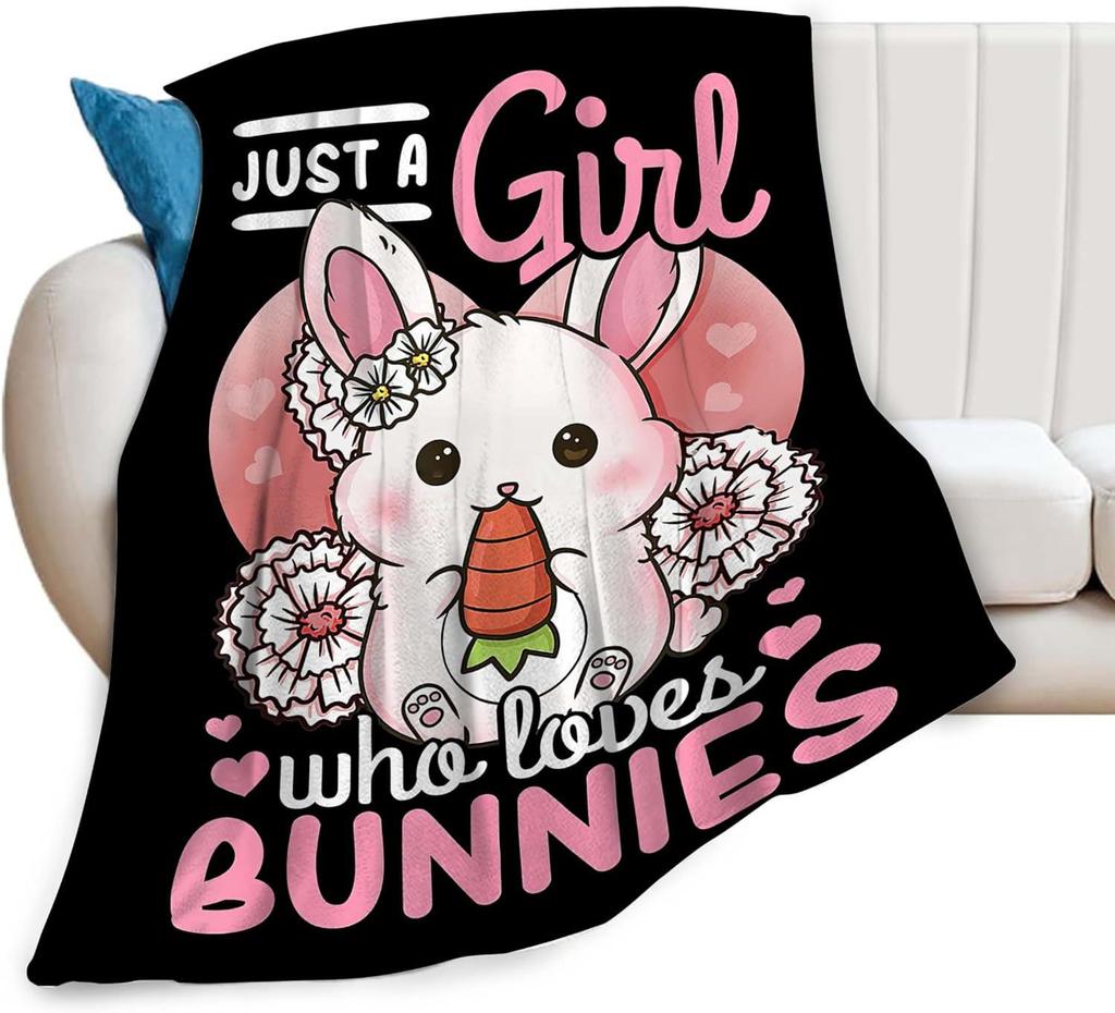 Cute cartoon animals Printed Blanket for Sofa Bed Travel Camping Living Room Office Conditioning Blanket for All Seasons Gifts