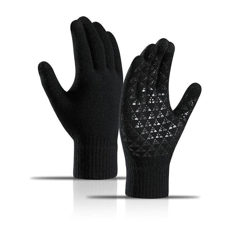 Winter Knitted Touchscreen Gloves - 3 Pair Pack