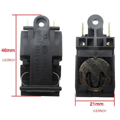 1 Piece Diy Accessories 10-13A/16A Switch Electric Kettle Thermostat Switch Steam Medium Kitchen Parts