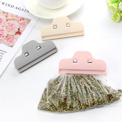 Plain Large Plastic Food Sealing Clip Food Bag Snack Clip Sealing Clip Plastic Bag Sealer
