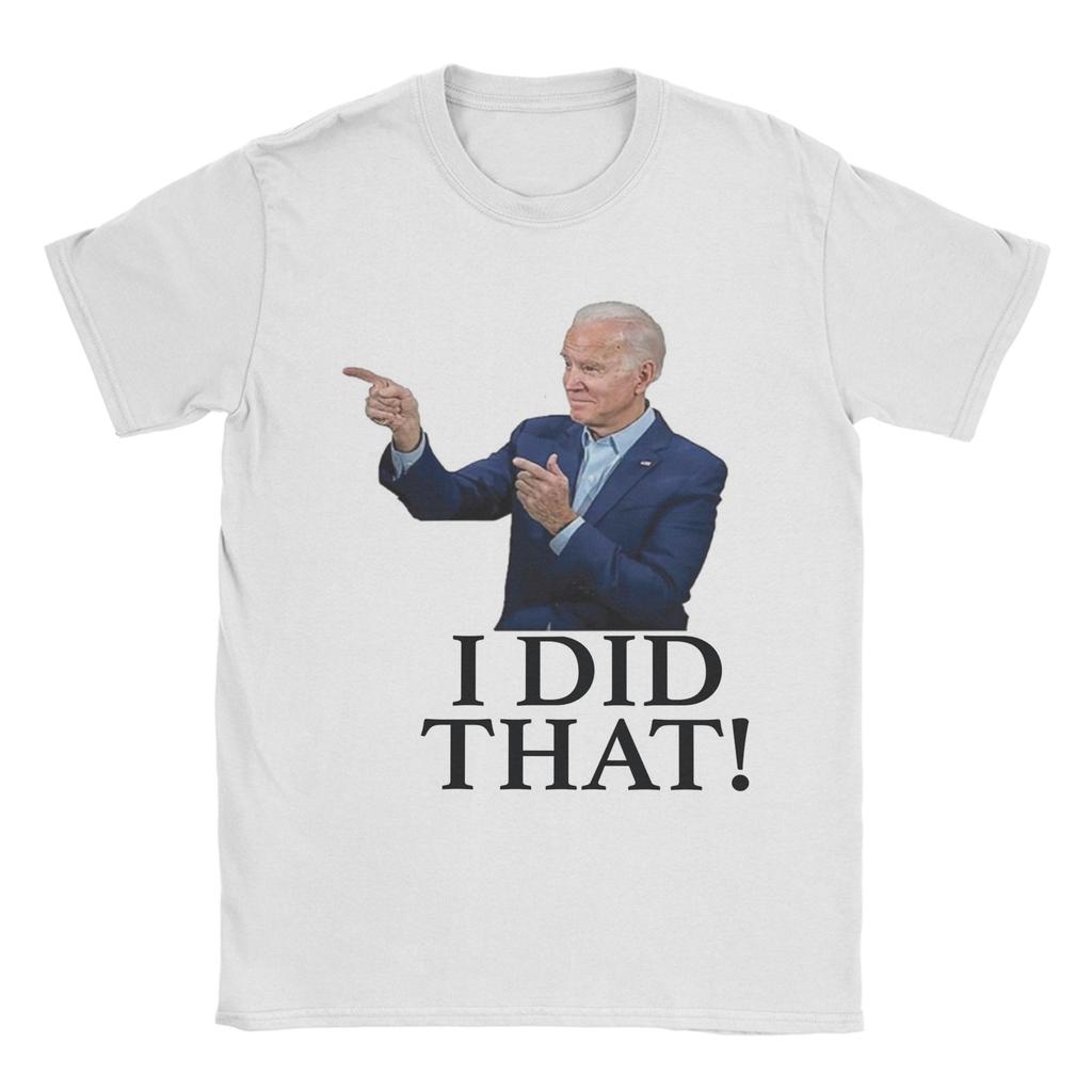 Did I Do That 100 Cotton TShirt For Men Summer  Y2K Retro TShirts O Neck Harajuku Tees Oversize Pattern Tops