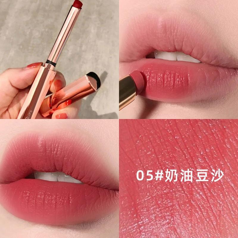 Hailunliren Matte Moisturizing Lipstick Daily Natural Shade For Students