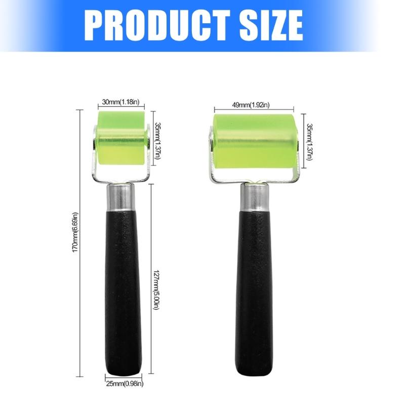 Professional Unseamed Adhesive Roller Bubble Removers For Car Sound Deadening Materials And Vinyls Installation