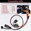 BLOLACDZ 2 Pack M6 (1/4 Inch) XL Terminal Harness Connector Cable for NOCO GC002 X-Connect