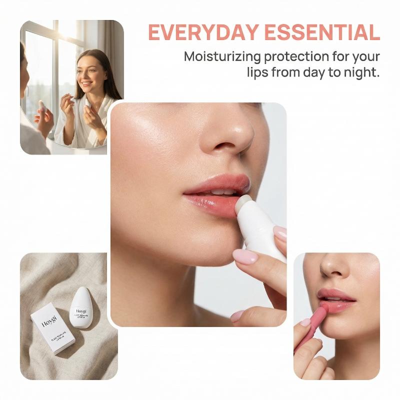 Lip Balm Deep Moisturizing Reduce Lip Lines Removal Dead Skin Exfoliating Anti Dry Long Lasting Nourishment Daily Care Lip Balm
