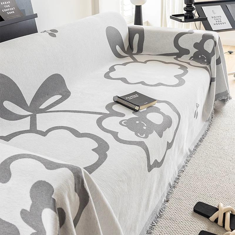 Chenille Sofa Towel, A Full Cover, Four-season Universal Sofa Blanket, High-end Sofa Cushion, Straight Sofa Cover Cloth