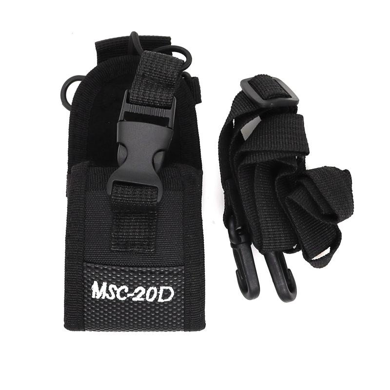 MSC-20D Walkie Talkie Bag Case Holder for Kenwood BaoFeng UV-5R BF-888S