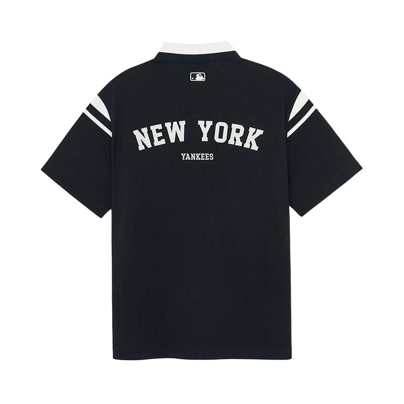 New MLB New York Yankees SS25 Polo Shirt Unisex 3APQV0353-50BKS