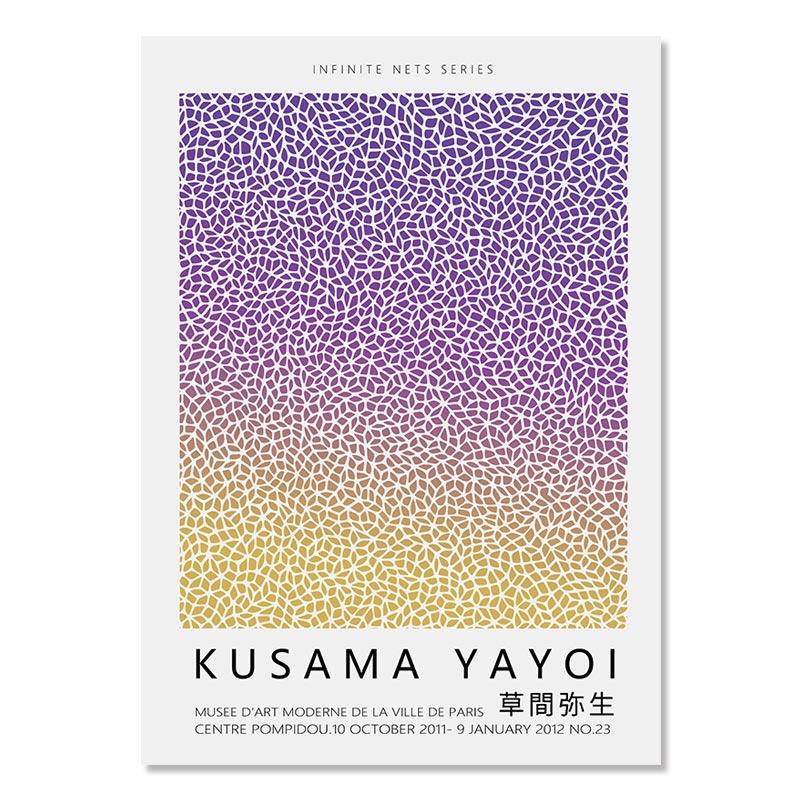 Yayoi Kusama Тыква в горошек Матисс плакаты на скандинавскую тему и принты настенная живопись на холсте настенные панно для гостиной домашний декор 21x30cm No Frame