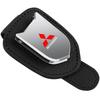 1Pc Auto Sun Visor Glasses Box Sunglasses Clip Card Ticket Holder Stand Emblem For Mitsubishi ASX Lancer Outlander Pajero EVO EX