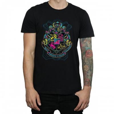 Herren Hogwarts Wappen Baumwoll-T-Shirt