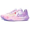 Nike Precision 6 Cushioning, Wear Resistant Low top Basketball Shoes Men's Pink Purple DD9535-100(Team-853)