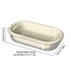 Over The Sink Colander Over The Sink Strainer Basket Fast Drain Fruit Cleaner Basket for Home Cooking Meal Prep Dishwashing