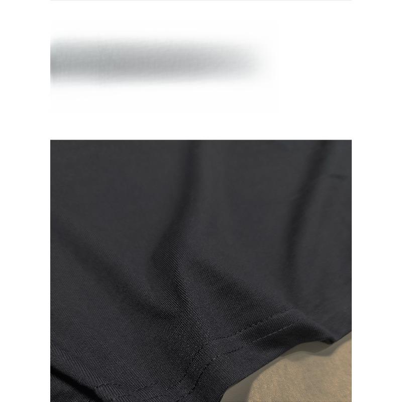 T-shirt Nera Grafica da Uomo Taglia Europea con Stampa Katana - Morbida, Traspirante, Estiva, Girocollo, Manica Corta, Leggera e Divertente