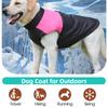 Winter Big Dog Clothes Waterproof Vest Jacket For Small Dogs Cats Outdoor Warm Puppy Coat With D Ring Labrodor Pug Pet Costume