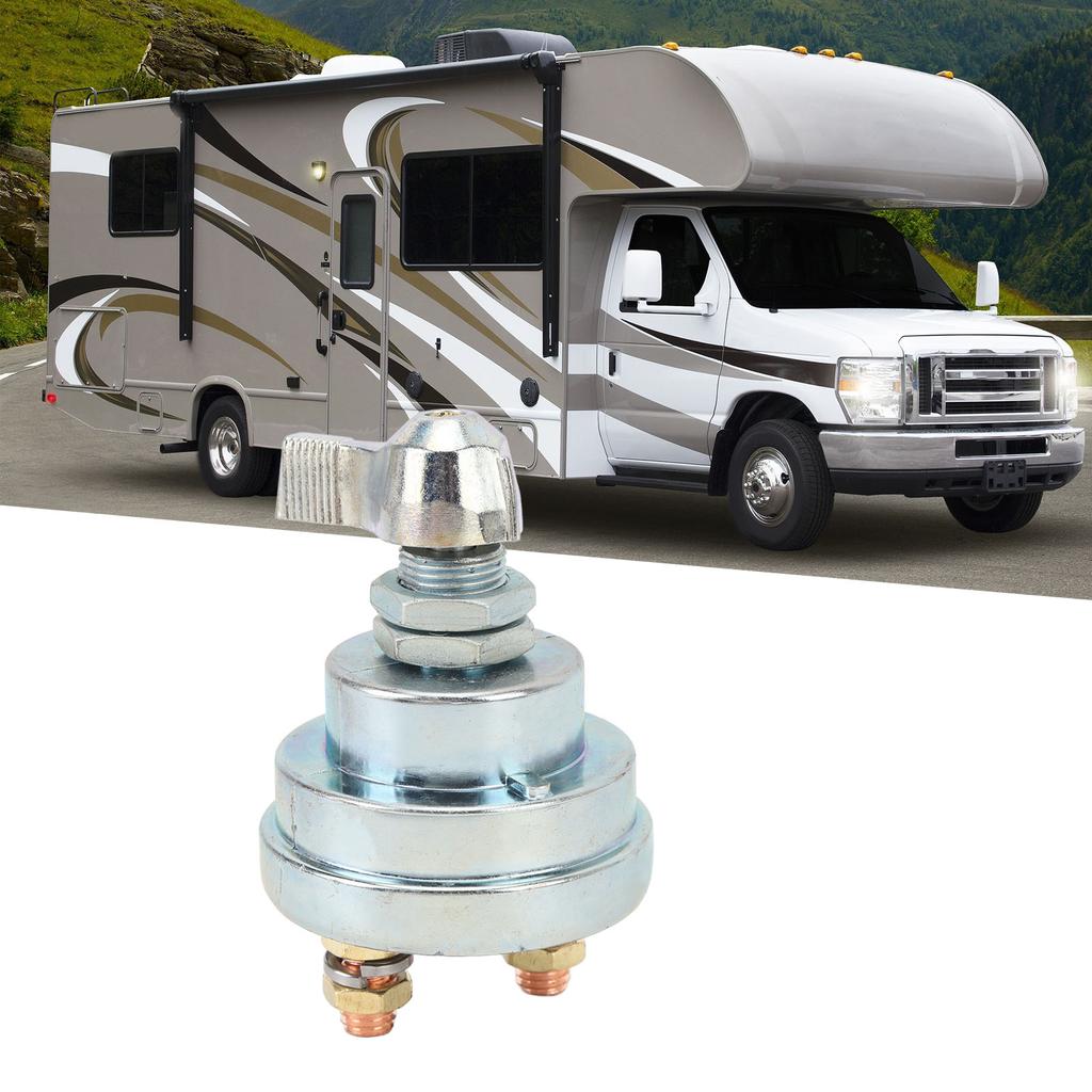 Hauptbatterie-Trennschalter 51-302 Batterie-Stromunterbrecher-Isolator Not-Aus-Schalter für Wohnmobil Fahrzeug Auto