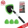 Telescopic Car Windshield Defogger & Glass Cleaning Set with Ultra-fine Fiber Cloth & Scraper
