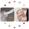 2026 New Year Red Super Sparkle Waterproof Nail Polish with Crushed Diamonds - Luxurious Whitening Formula