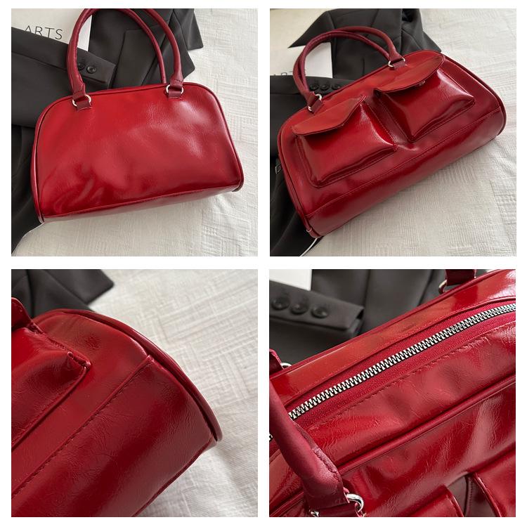 Autumn 2024 Lux Retro Small Square Bag: Chic Handheld & Shoulder Underarm Design