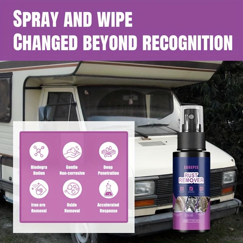 50ml Evrensel Pas Sökücü Sprey - Karavan Dış Yüzeyleri ve Metal Yüzeyler İçin Demir Tozu Pas Temizleyici ve Boya Sökücü, Dayanıklı Pas Giderme