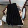 Plus-Size A-Line Sweater Skirt for Women - Slimming, Long, and Loose Fit
