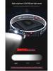 USB Rechargeable LED Headlamp with Far and Near Beam for Outdoor Activities