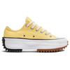 Converse Run Star Hike Trendy Retro Casual Low-top Canvas Shoes Unisex Lemon Yellow