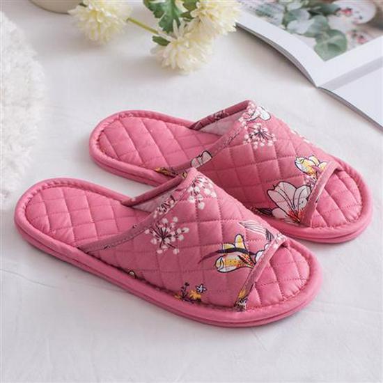 Unisex Minkšti Neslystantys Medvilniniai Šlepetės - Skalbiamos Skalbimo Mašinoje, Tylios ir Patogios Namams