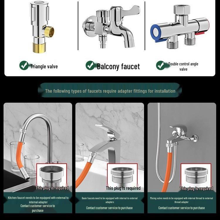Universal Splash-Proof Shapeable Faucet Extender
