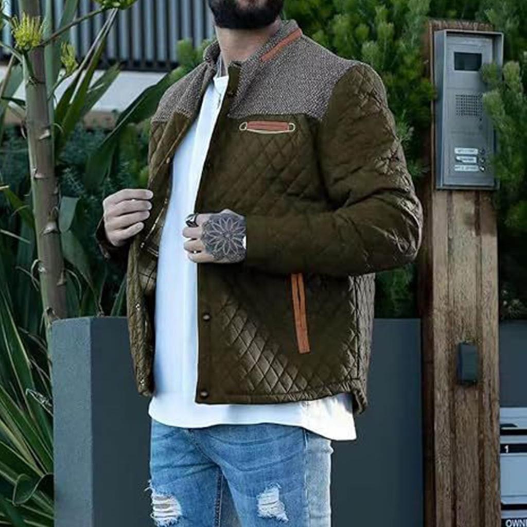 Men's Casual Outdoor Sports Windproof Pocket Jacket Thickened Jacket